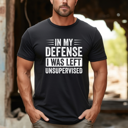 In My Defense Men's Tee