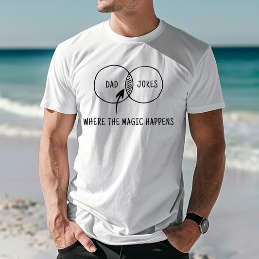 Dad Jokes Men's Tee